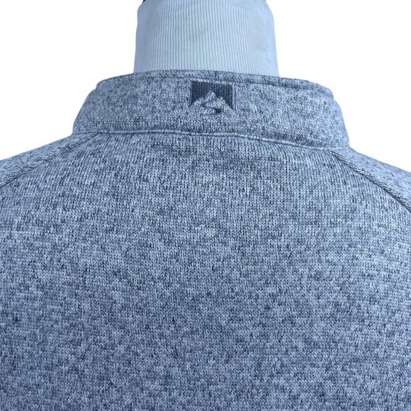 Storm Creek Mens Gray Heather Knit Long Sleeve Pullover Top Henley Style Sz 2XL - Picture 5 of 10